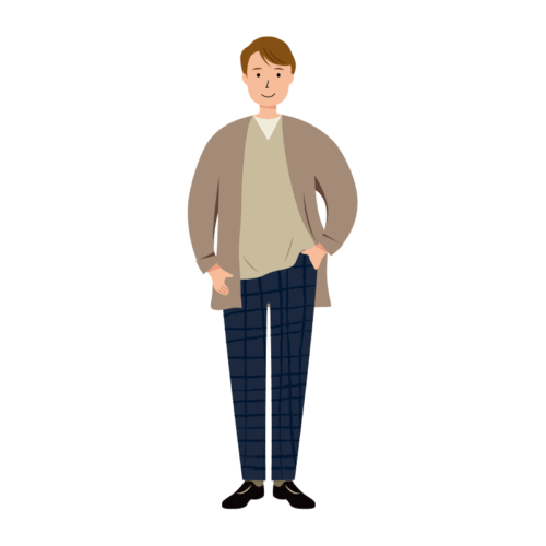 男性のイラスト