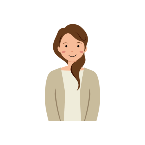 女性イラスト-上半身