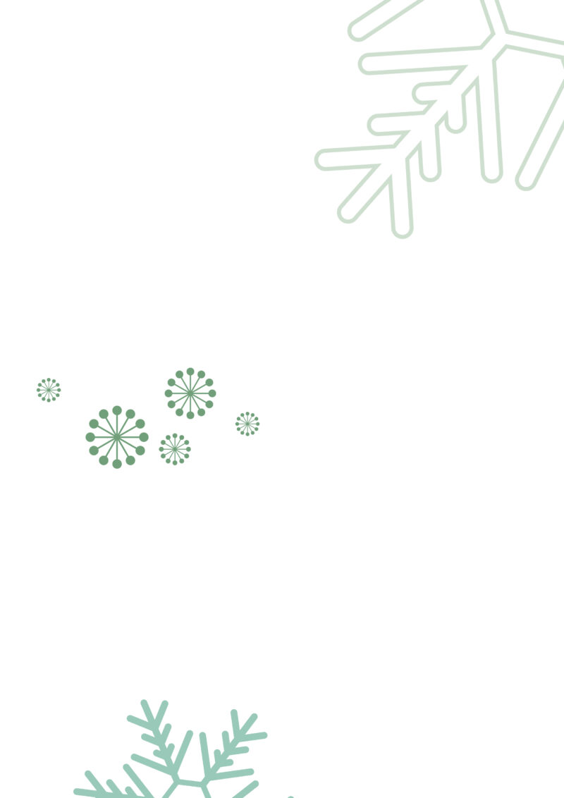 オシャレな雪の結晶-A4背景