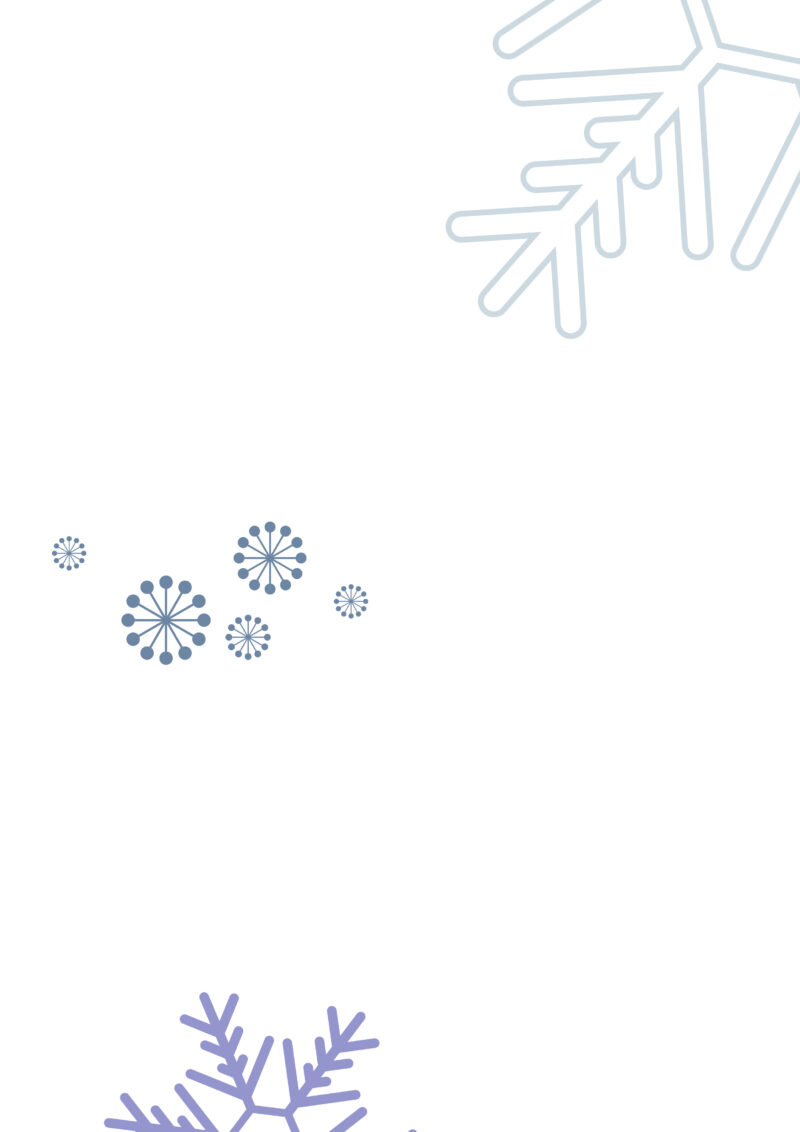 オシャレな雪の結晶-A4背景