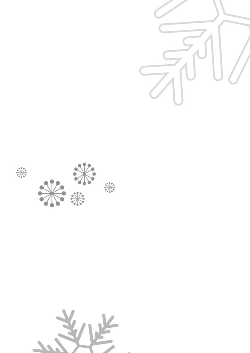 オシャレな雪の結晶-A4背景