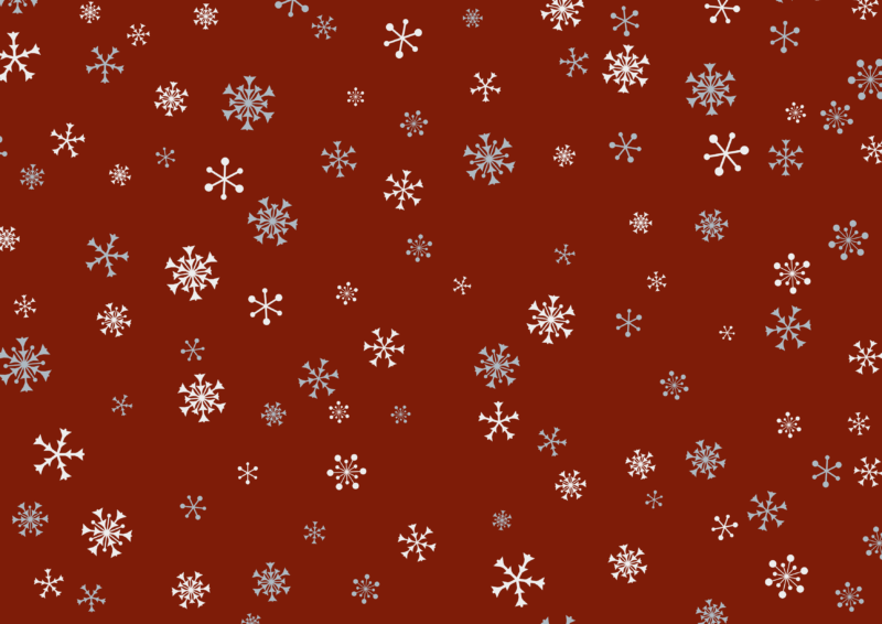 A4背景横-ランダムな雪の結晶-07