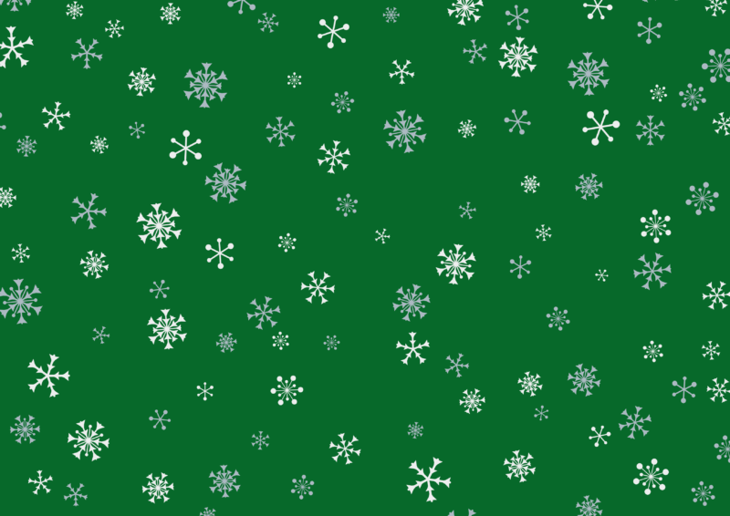 A4背景横-ランダムな雪の結晶-08