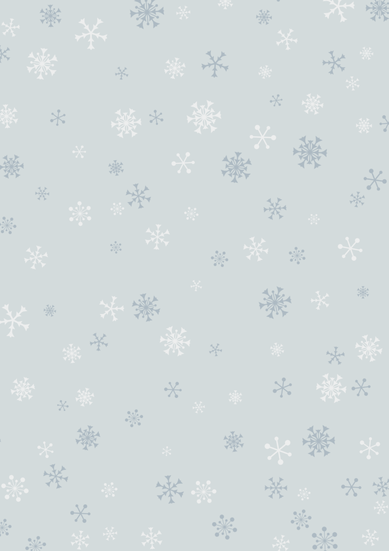 A4背景縦-ランダムな雪の結晶-03