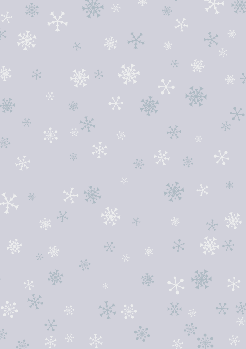 A4背景縦-ランダムな雪の結晶-04