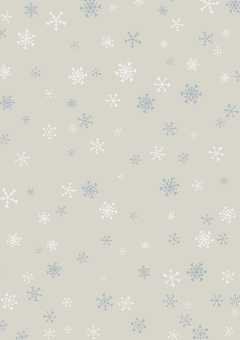 A4背景縦-ランダムな雪の結晶-05