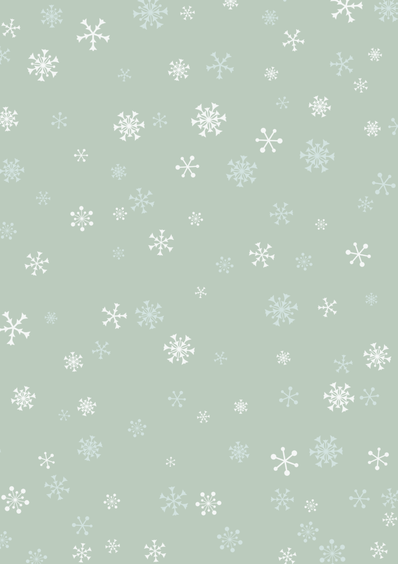 A4背景縦-ランダムな雪の結晶-07