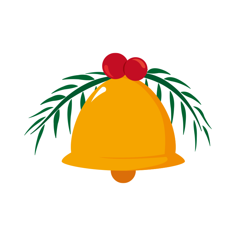 クリスマスベル イラスト