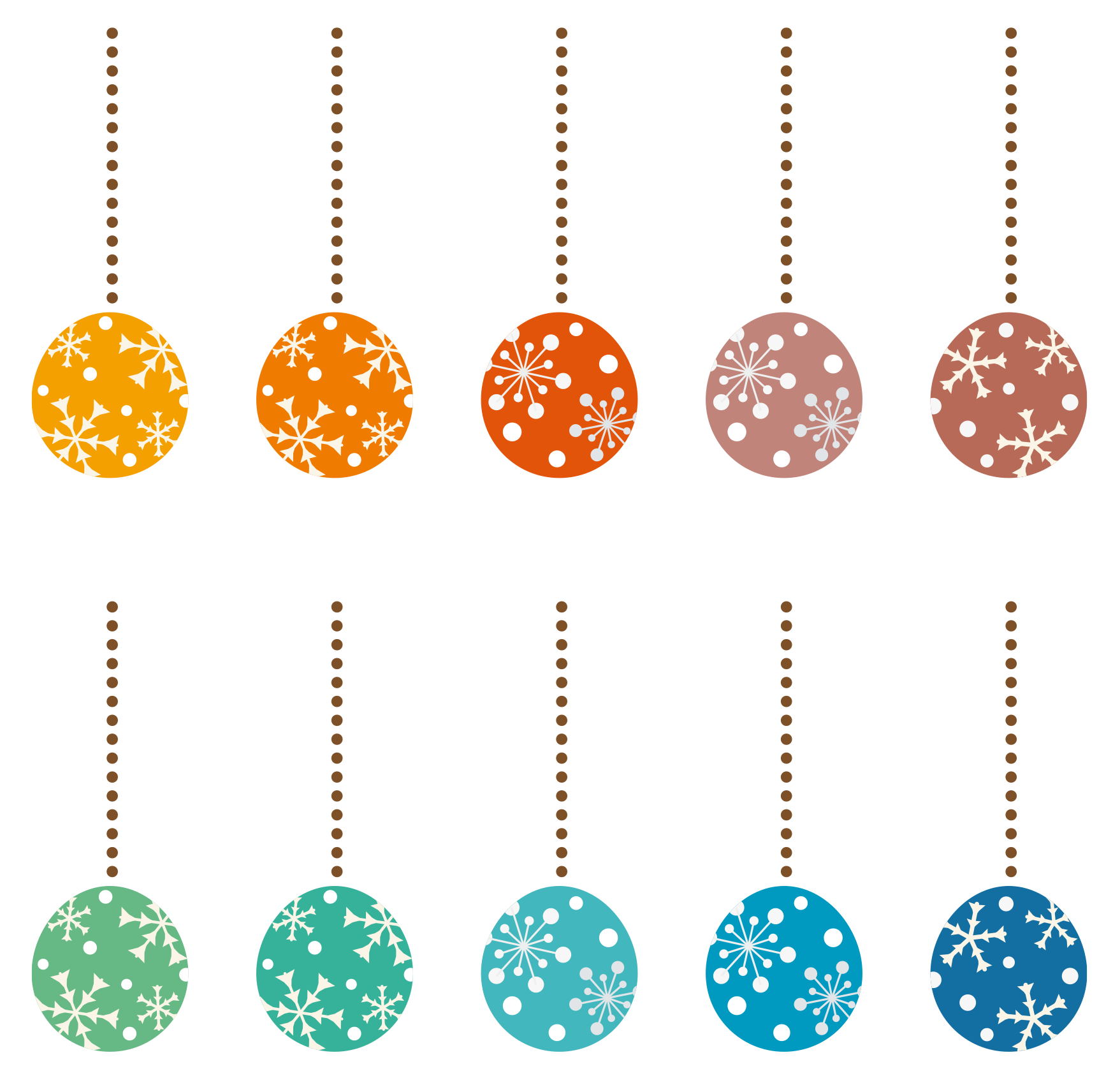 クリスマスオーナメント-セット01