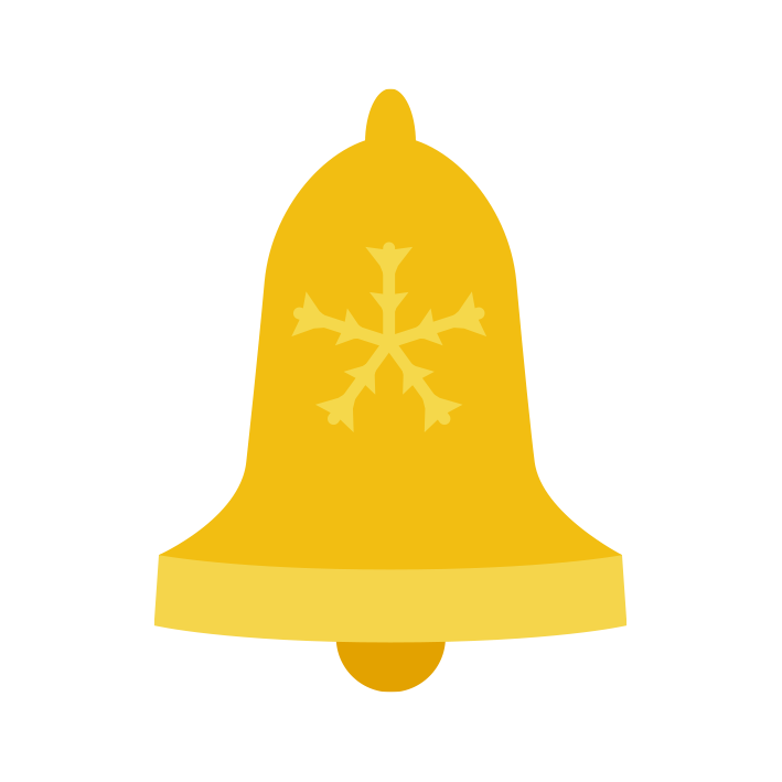 クリスマスベルのイラスト-02