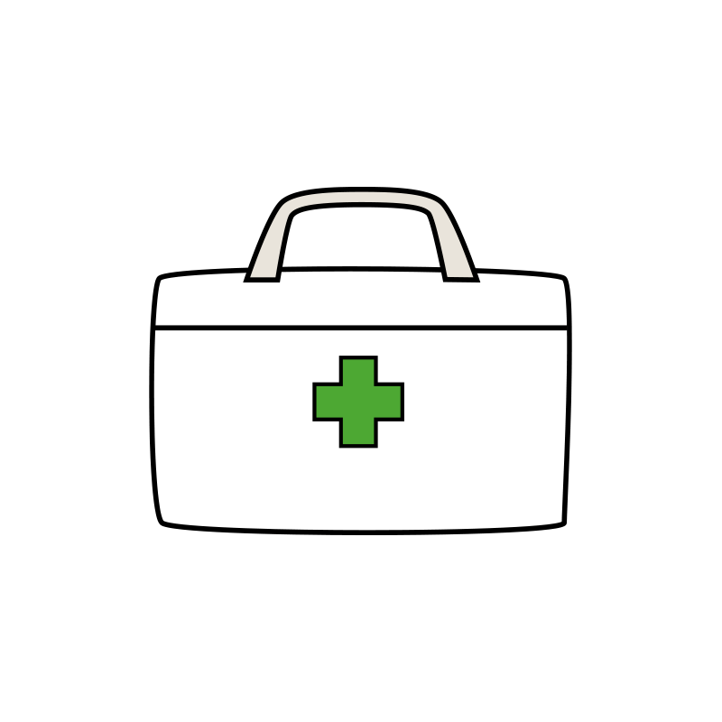 救急箱のイラスト