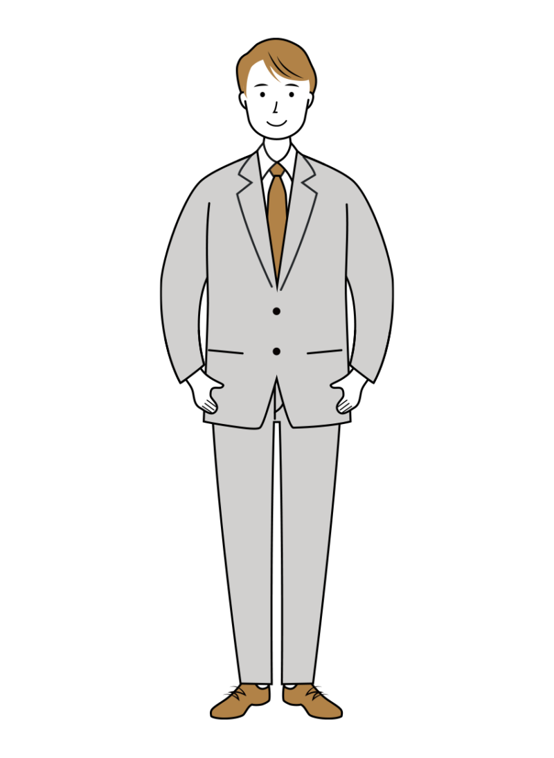 ビジネス男性のイラスト