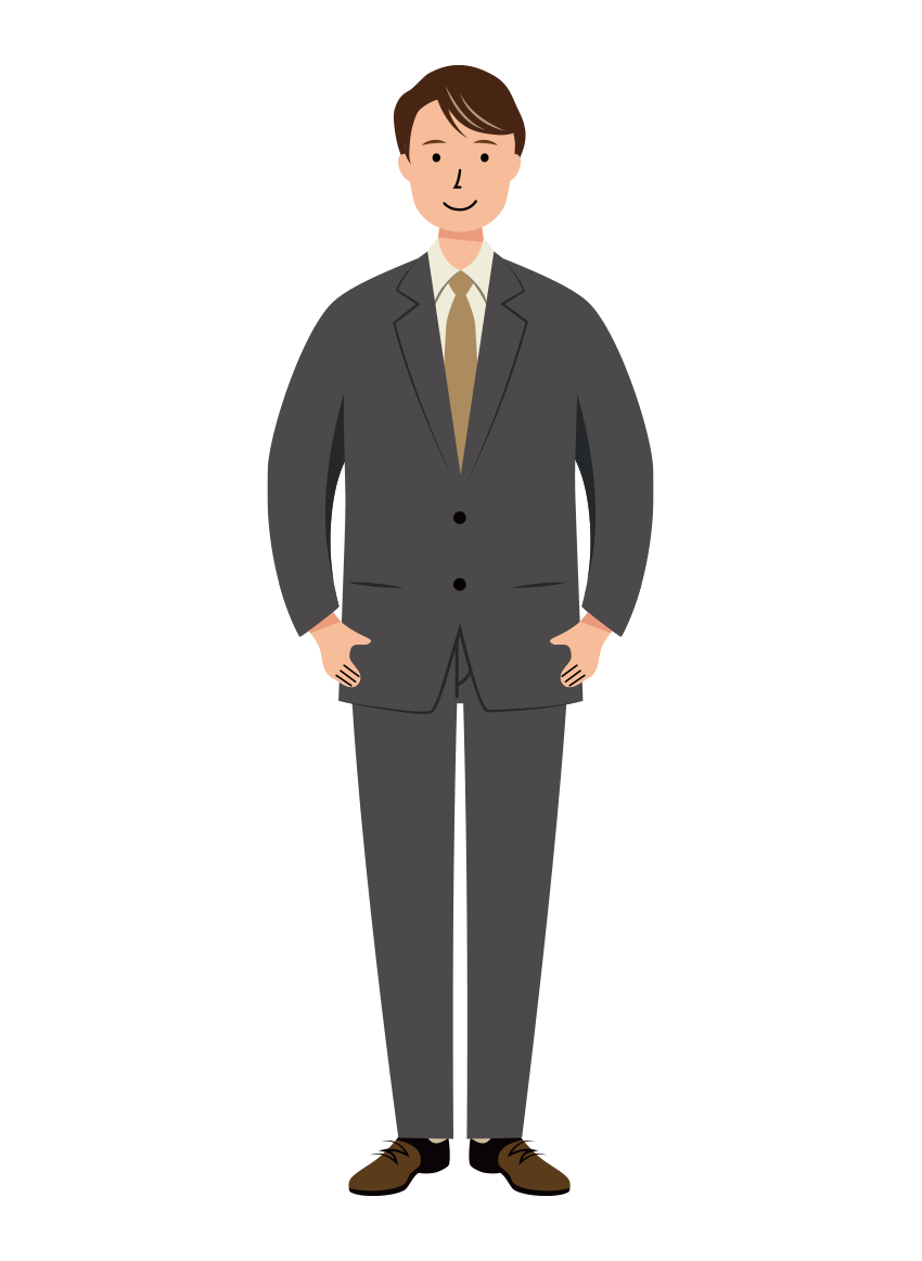 ビジネス男性のイラスト
