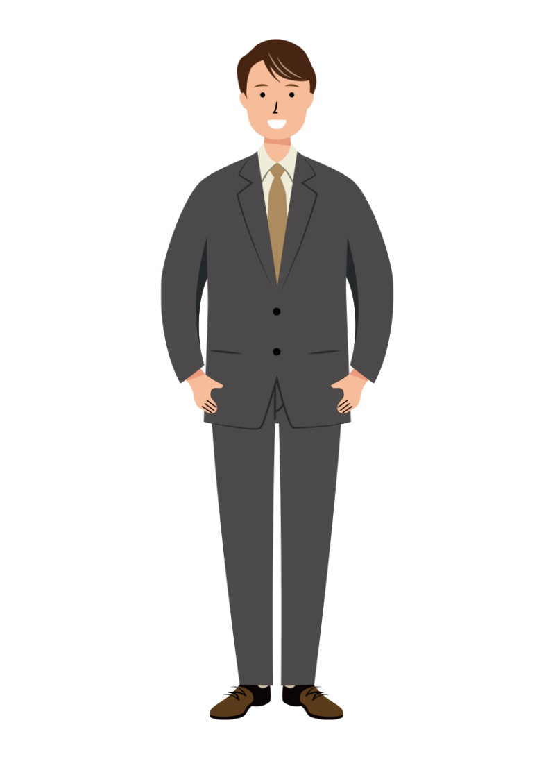ビジネス男性のイラスト