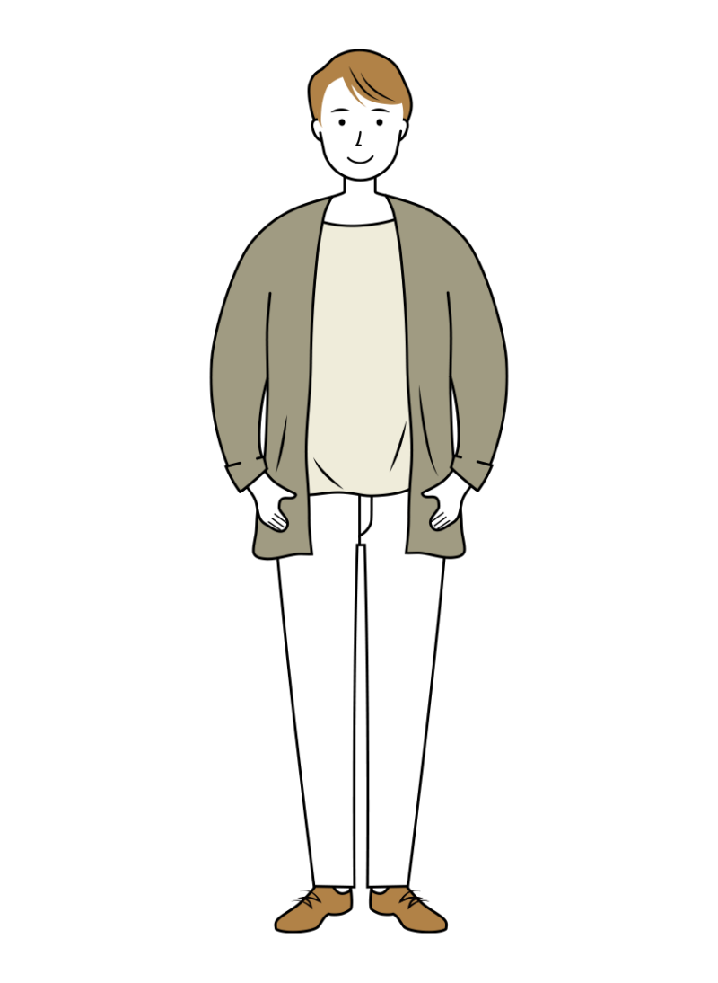 人物 男性のイラスト