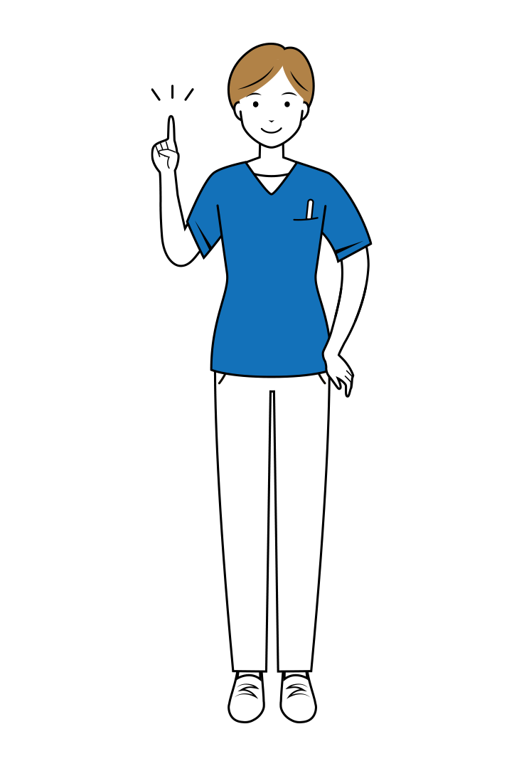 看護師 イラスト - 医療・福祉・アドバイス・スクラブ・女性