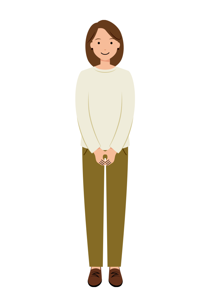 女性のイラスト