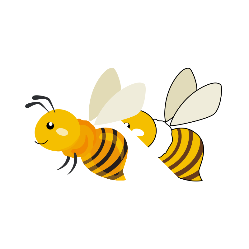 ミツバチのイラスト