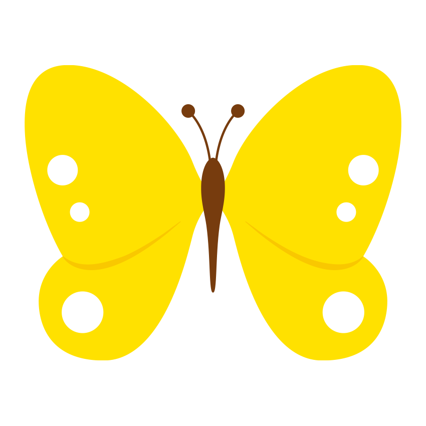 キチョウのイラスト