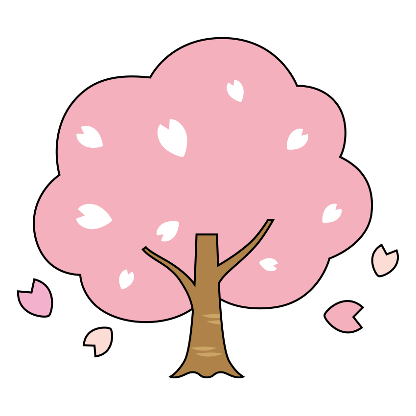 桜の木のイラスト-02