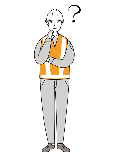 交通誘導員 イラスト | 無料・男性・線画・全身[TCML008-01-L] | イラストれいと